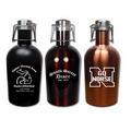 Colored Stainless Steel 64 oz. Growler